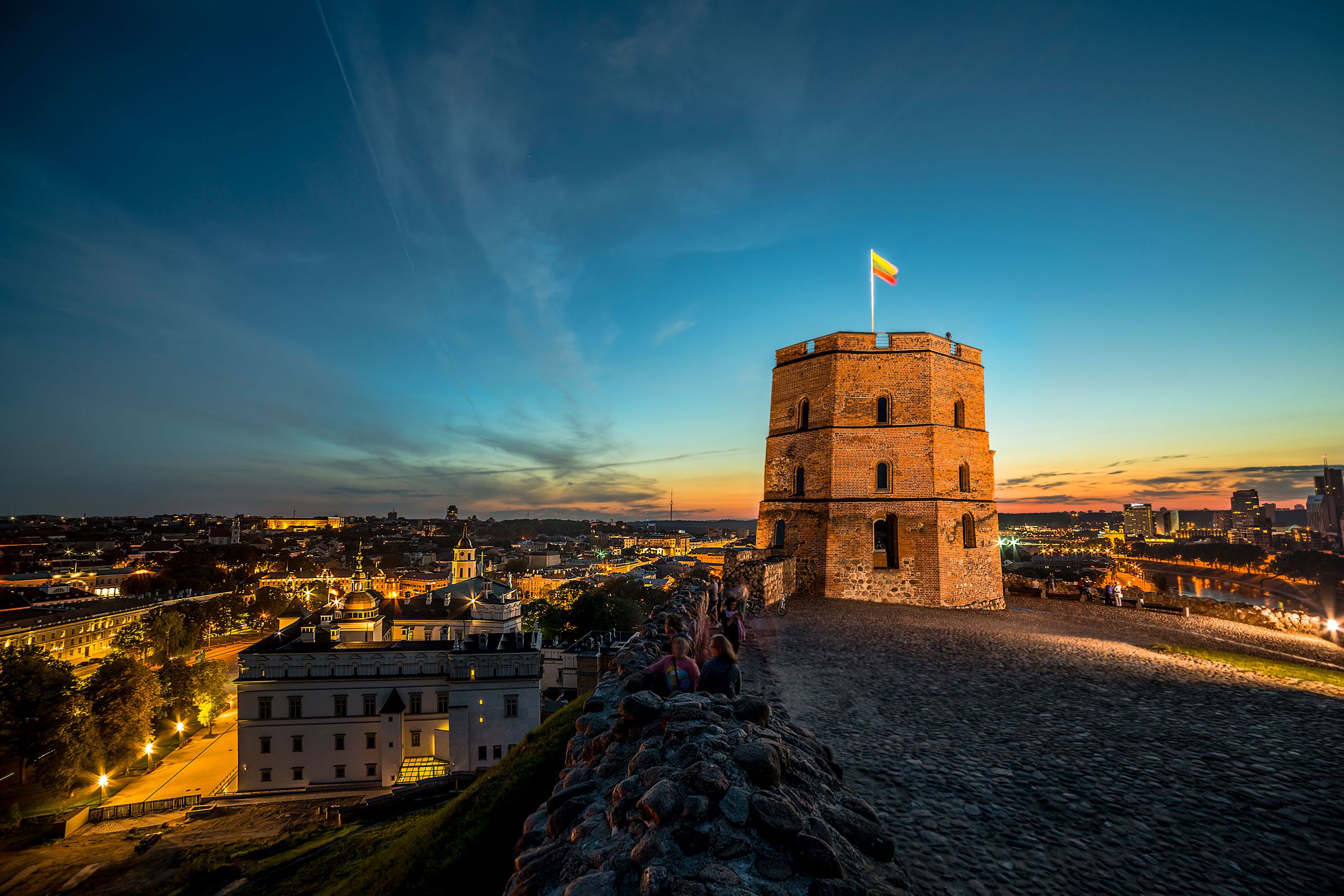 Go Vilnius. Laimonas Ciunys Gediminas Tower